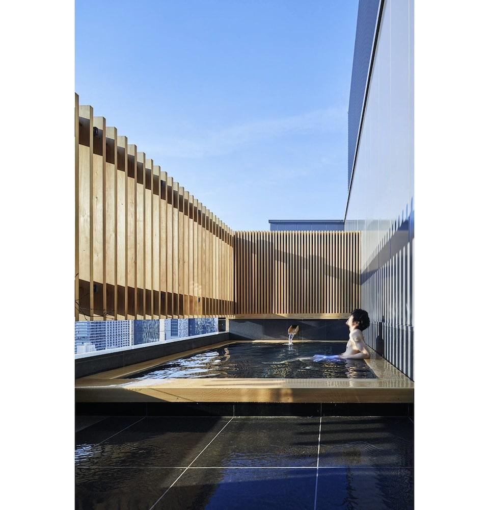 Onsen Ryokan Yuen Shinjuku Tokyo Exterior photo
